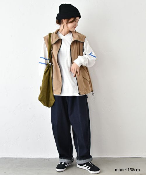 and quarter｜ナイロンベスト [[CE2VE240302]][C]