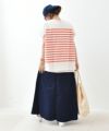 NATURAL LAUNDRY｜コットンリネンカルゼフレアスカート [[7242S-001]][C]