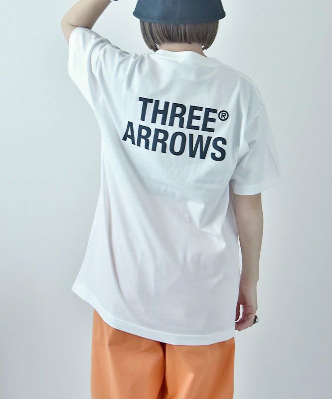  THREEARROWS｜THREE ARROWS_3D LOGO S S TEE [[TA-07]][D]