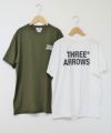  THREEARROWS｜THREE ARROWS_3D LOGO S S TEE [[TA-07]][D]