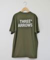  THREEARROWS｜THREE ARROWS_3D LOGO S S TEE [[TA-07]][D]