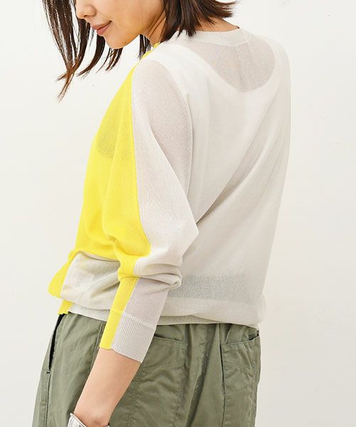 EN'DAY｜シアーラメニットトップス [[8241-0204]][F] | ma28 ONLINE STORE