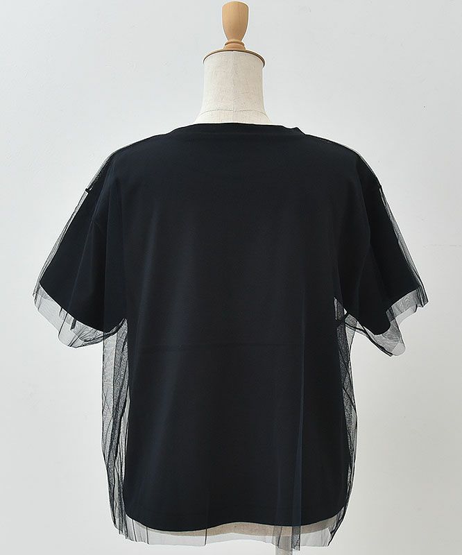  RNA｜チュールレイヤードTシャツ [[M2239]]