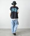 her.｜ロゴ入りノースリーブワッフルTee [[131254H]][C]