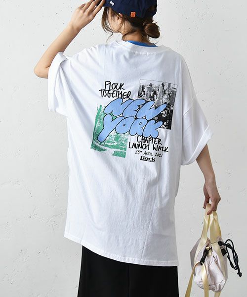 IN THE MARKET｜バックプリントオーバーTee [[C-2286]][C]