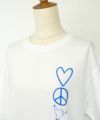 THREEARROWS｜LOVE & PEACE S/S TEE [[24-0501]][D]