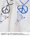 THREEARROWS｜LOVE & PEACE S/S TEE [[24-0501]][D]