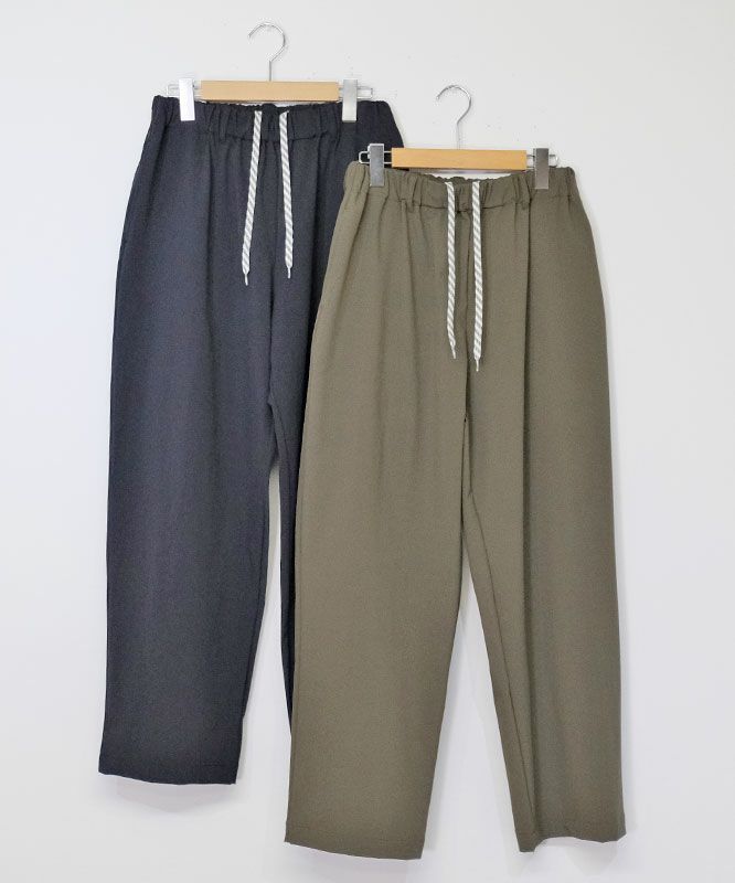 manual alphabet｜4WAY NYLON EASY WIDE PANTS [[MA-P-262]][D]