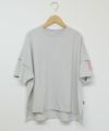 day standard｜レイヤード風袖　Print Tee [[80314049]][D]