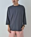 WALLA WALLA SPORT｜3/4 BASEBALL TEE SOLID [[3/4 BASEBALL TEE SOLID]][D]