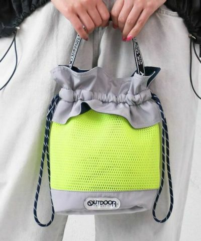 RISLEY｜OUTDOORコラボメッシュフリルバッグ [[R2401-CMB21]][F