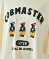 COB MASTER｜ピグメントビッグTEE(サウナベアー) [[410219]][D]