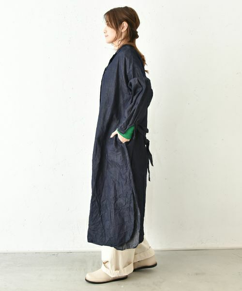（ｇ）｜ライトデニムシャツワンピース [[ｇ_015D]][C]