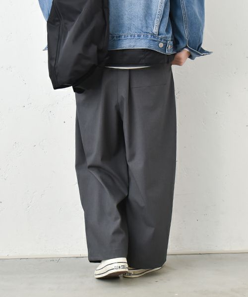 her.｜ツータックワイドパンツ [[MA-33813]][C]