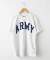 Johnbull｜プリントT ARMY WHITE [[TK243C01]][C]