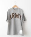 Johnbull｜プリントT ARMY GRAY [[TK243C02]]