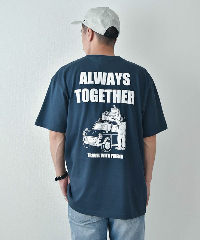 ジムマスター｜5.6oz　ALWAYS　TOGETHER TEE [[G374715]][D]