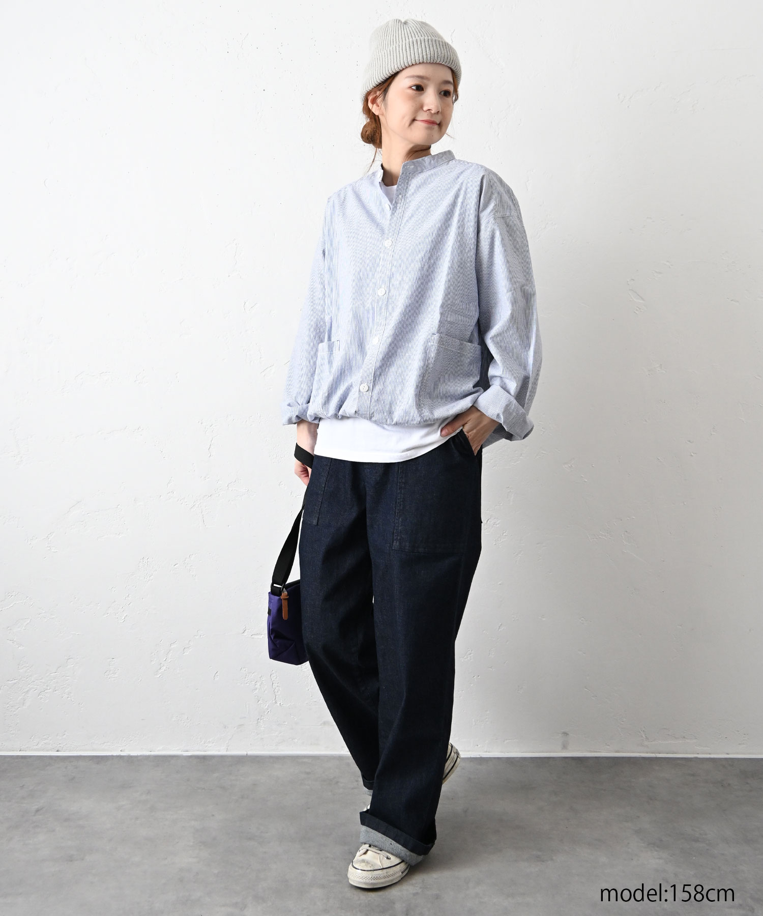 her.｜ベイカーワイドパンツ [[CE3PT230801C]][C]