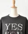 SOCIAL PRINT｜”YES”箔 T-Shirt [[SO24-022]]