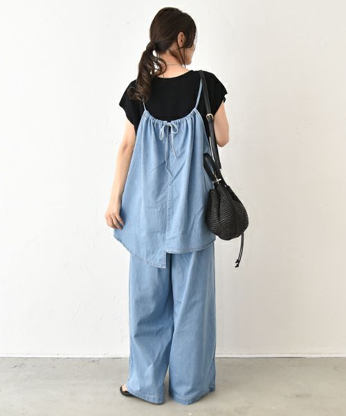 今期新品⭐︎ HUMS｜デニムコンビジップブルゾン  hughug デニムコンビVZIPブルゾン | ハンプティーダンプティー公式通販