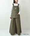 DENIM&DUNGAREE｜ダックジャンパースカート [[22480702]][D]