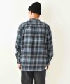 manual alphabet｜BRUSHED CHECK LOOSE FIT B/C SHT [[MA-S-743]][D]