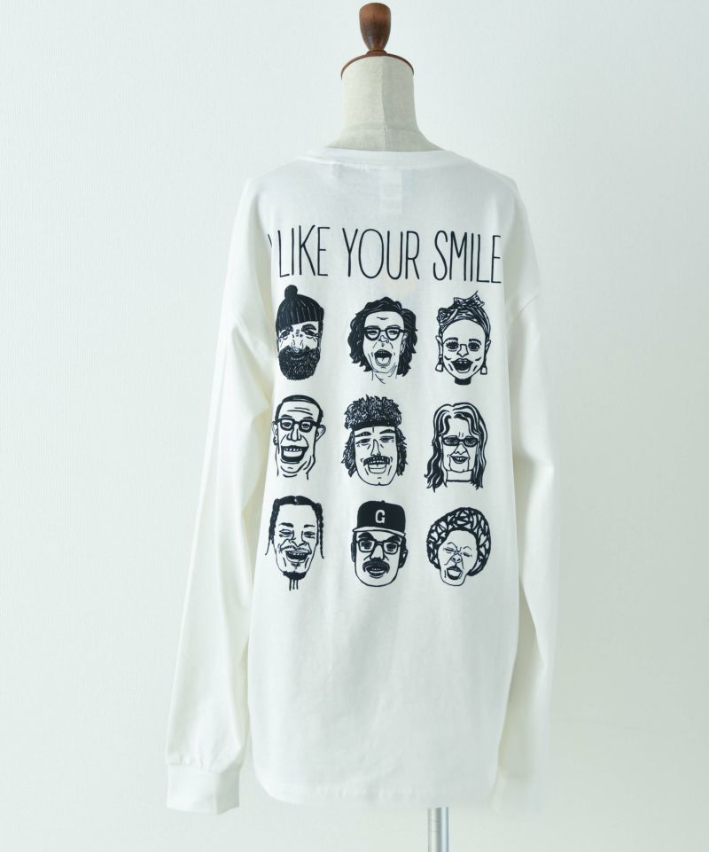 ジムマスター｜7.4oz YOUR SMILE ロンTee [[G421700]][D]