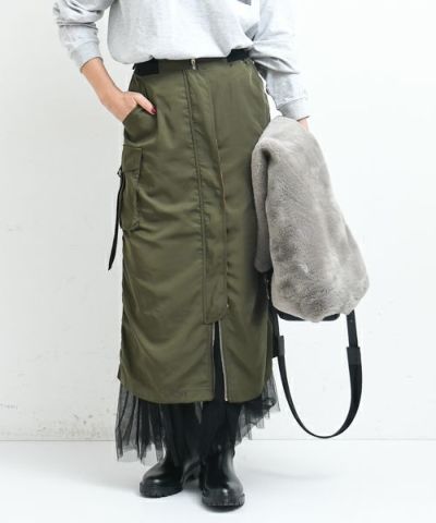 Risley｜MA-1スカート [[R2403-MSK665]][F] | ma28 ONLINE STORE