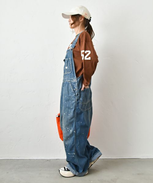 DENIM&DUNGAREE｜8OZデニムオーバーオール [[22480700]][C]