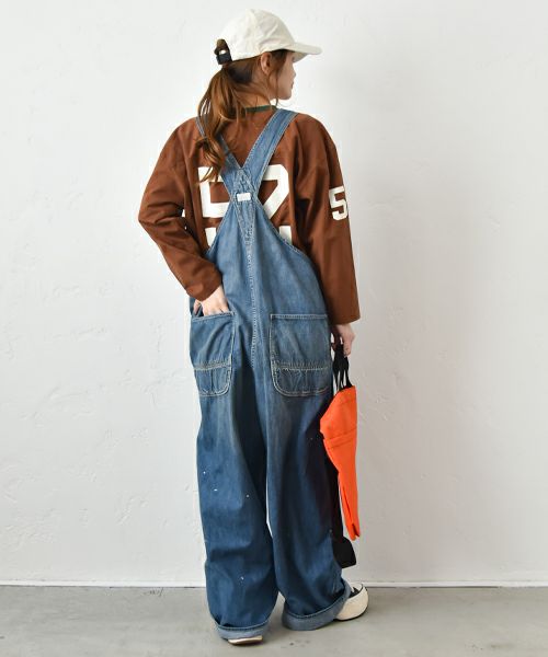 DENIM&DUNGAREE｜8OZデニムオーバーオール [[22480700]][C]
