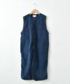 DENIM&DUNGAREE｜フリースリメイクベスト [[22480206]][C]