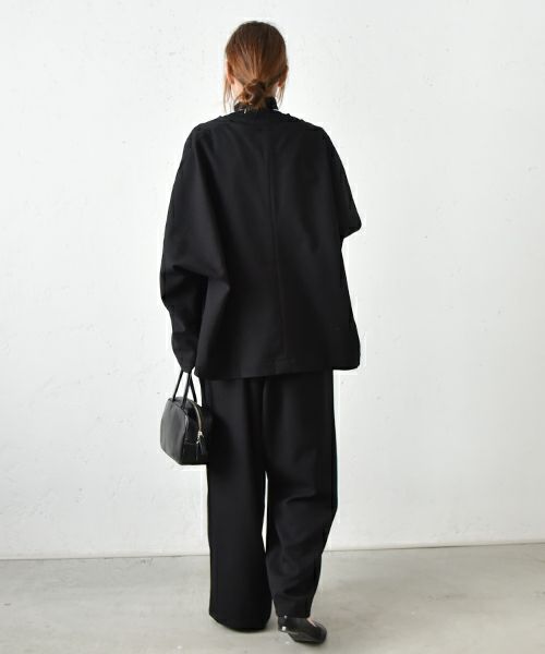 FILUM｜ストレート1タックワイドパンツ [[2403-121]][C]