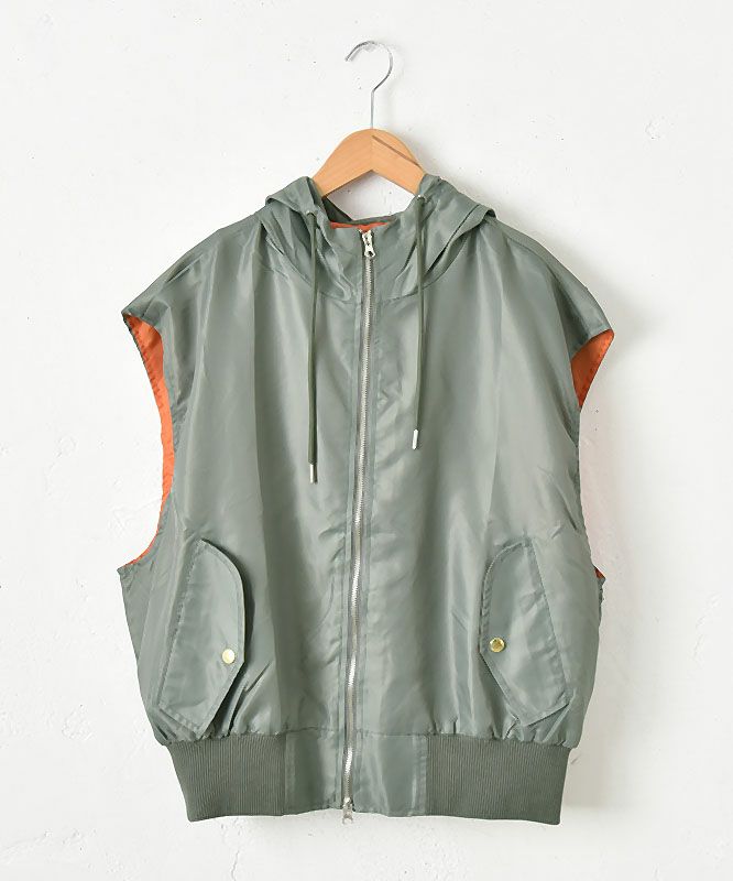 IN THE MARKET｜MA-1 フード付きベスト [[C-2318]][C] | ma28 ONLINE STORE