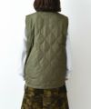 TAION｜MILITARY W-ZIP LIB HI NECK DOWN VEST [[TAION-012ZML-1]][D]