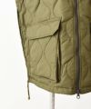 TAION｜MILITARY W-ZIP LIB HI NECK DOWN VEST [[TAION-012ZML-1]][D]