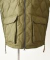 TAION｜MILITARY W-ZIP LIB HI NECK DOWN VEST [[TAION-012ZML-1]][D]