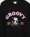 GROOVY COLORS｜ウラケSNOOPY×GROOVY スウェット [[42481471]][D]