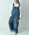 DENIM&DUNGAREE｜8ozデニムオーバーオール [[22480700]][D]