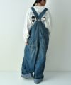 DENIM&DUNGAREE｜8ozデニムオーバーオール [[22480700]][D]