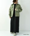 KIFFE｜LONG SLEEVE MILITARY SHIRT [[KF242BS00132]][D]