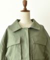 KIFFE｜LONG SLEEVE MILITARY SHIRT [[KF242BS00132]][D]