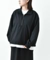  THOUSAND MILE｜HALF ZIP T-SHIRT & SLIT SKIRT SET [[TM242NP00122]][D]