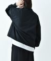  THOUSAND MILE｜HALF ZIP T-SHIRT & SLIT SKIRT SET [[TM242NP00122]][D]