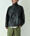 yoused｜LEATHER DRIVERS JKT [[24AW01]][D]