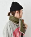 UNIVERSAL　OVERALL｜ウエーブキルト差し込みマフラー [[24K2-UOM324SZ(M1131)]][C]