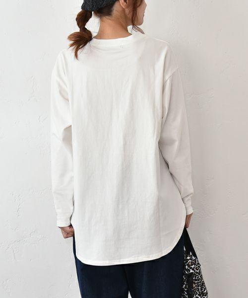IN THE MARKET｜裾ラウンドカットソー [[C-2335]][C]