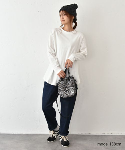 IN THE MARKET｜裾ラウンドカットソー [[C-2335]][C]