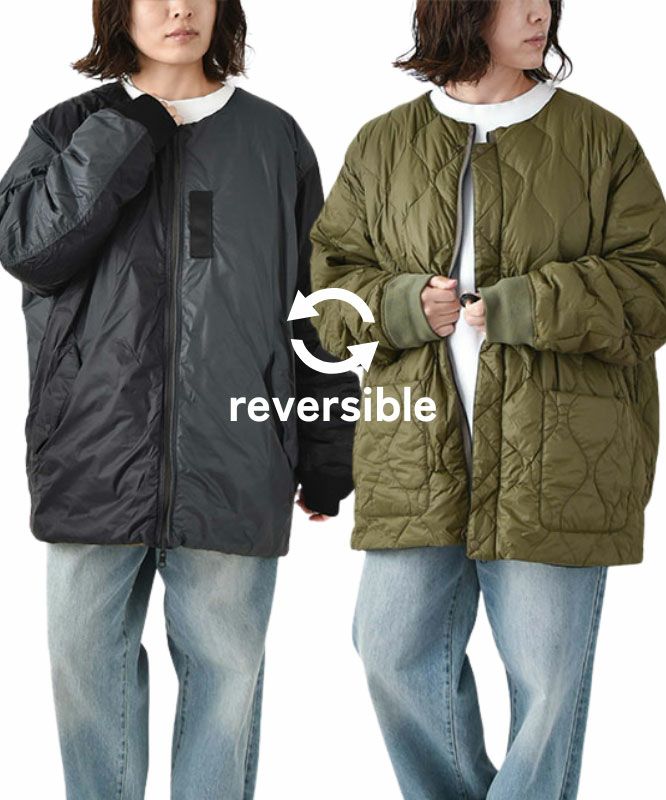 TAION｜REVERSIBLE MA-1 TYPE INNER DOWN JACKET [[TAION-JK02JS]][D]