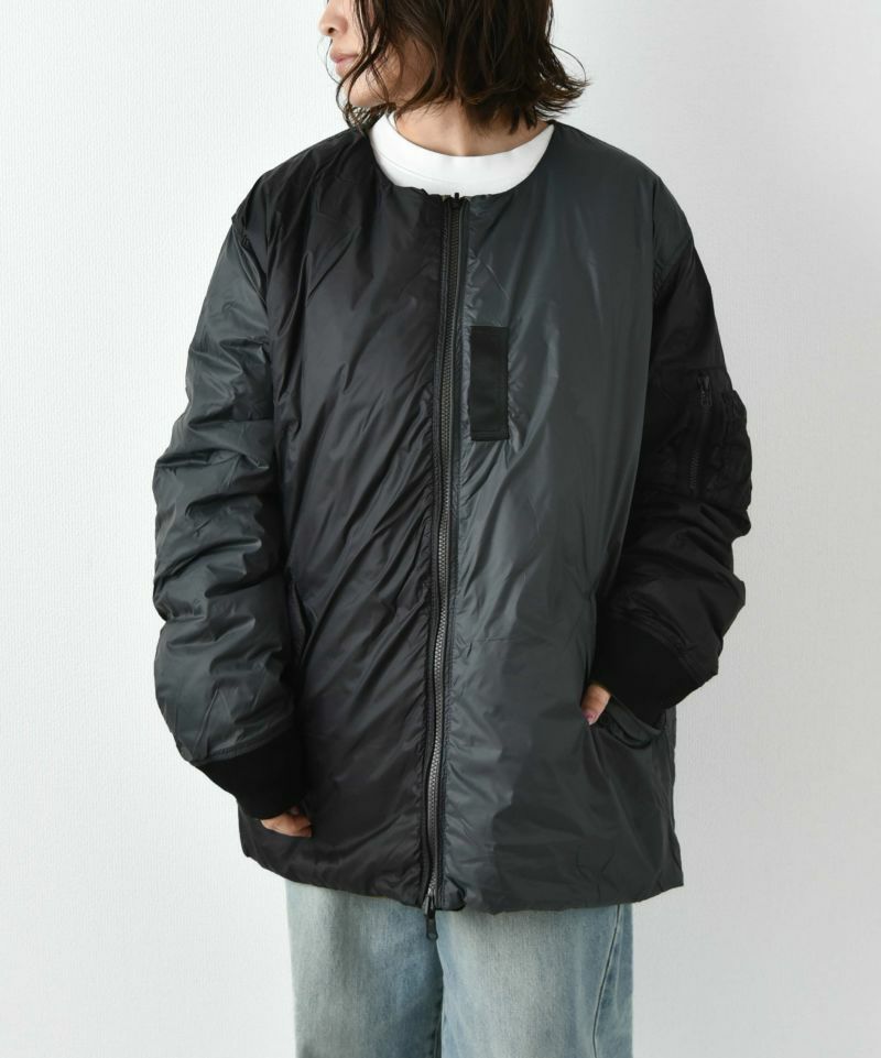 TAION｜REVERSIBLE MA-1 TYPE INNER DOWN JACKET [[TAION-JK02JS