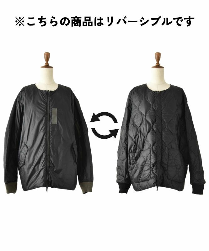 TAION｜REVERSIBLE MA-1 TYPE INNER DOWN JACKET [[TAION-JK02JS]][D]